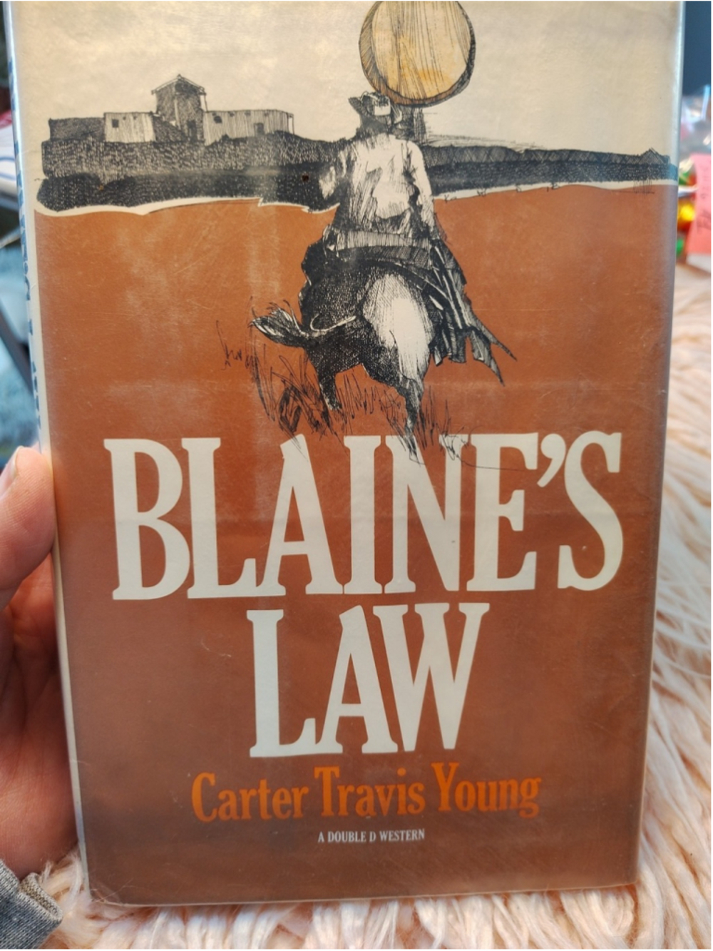 Blaine's Law By Carter Travis Young 1st ed 1974 Hardcover Ex Library Book